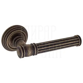 Дверная ручка на розетке Venezia 'IMPERO' D8 античная бронза