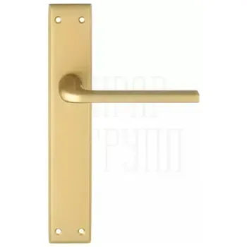 Дверная ручка Extreza Hi-Tech "TERNI" 320 на планке под цилиндр PL13