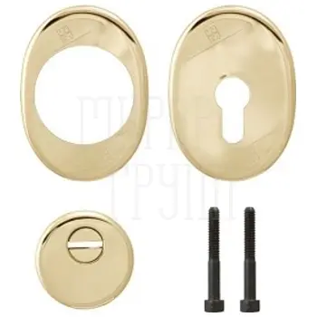 Броненакладка на Mottura (Моттура) цилиндр 94 KIT 1101 (set: 94.11625 + 94.505 + 95.304 + 95.308+99.293/90). золото