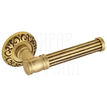 Дверная ручка на розетке Venezia 'IMPERO' D4 французское золото