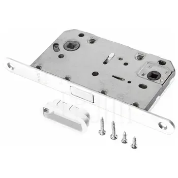 Защелка сантехническая магнитная Renz с пластиковой ответной планкой INLBM 5096 pl