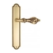 Дверная ручка Venezia "FLORENCE" на планке PL98, французское золото