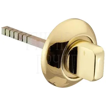 Ручка Fuaro (Фуаро) поворотная BKW6.R.AR54 (BKW6 AR) - 'Ночной сторож' d6 mm матовое золото + золото