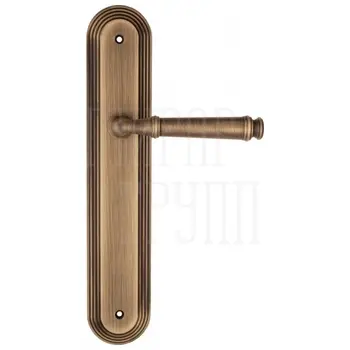 Дверная ручка Fratelli Cattini 'FARFALLA' на планке PL288 матовая бронза