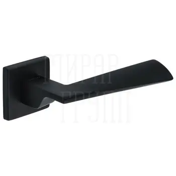 Дверная ручка Extreza Hi-Tech 'Dia' (Диа) 118 на квадратной розетке R11 черный