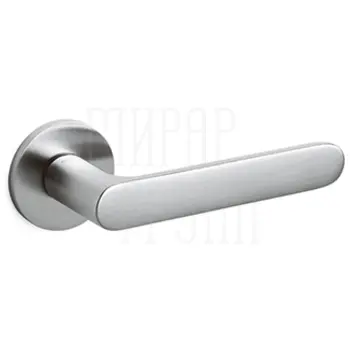 Дверные ручки на розетке Olivari Icona матовый хром