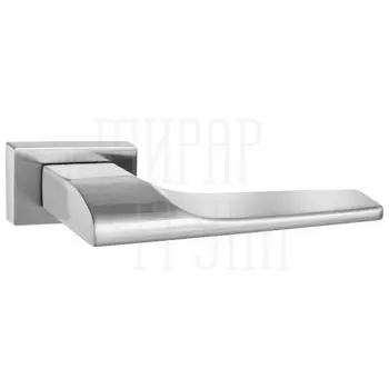 Дверные ручки Renz (Ренц) 'Арко' INDH 315-01 на прямоуг. розетке матовый никель