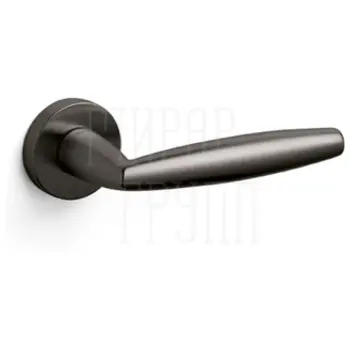 Дверные ручки на розетке Olivari Aurelia суперантрацит