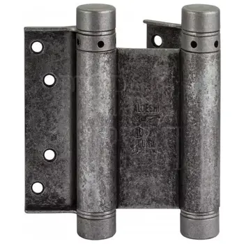 Петля пружинная (барная) Aldeghi 126х42х48 мм с тормозом античное серебро