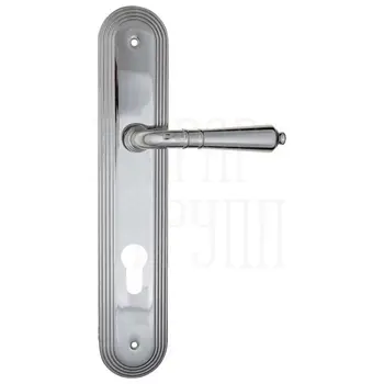 Дверная ручка Fratelli Cattini 'TOSCANA' на планке PL288 полированный хром (cyl)