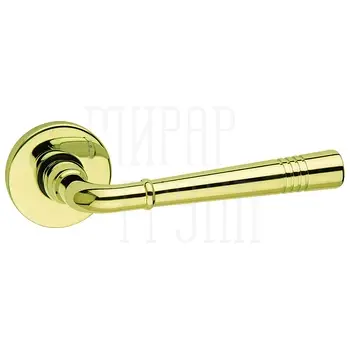 Дверная ручка на розетке Fimet 'Calleope' 151 (273) полированная латунь
