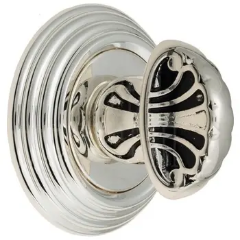 Фиксатор поворотный Venezia WC-4 D8 натуральное серебро