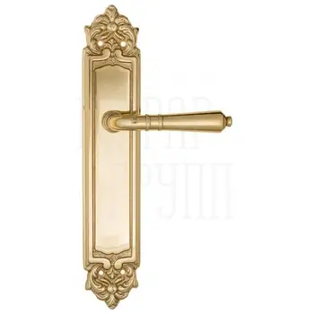 Дверная ручка Fratelli Cattini 'TOSCANA' на планке PL96 полированная латунь
