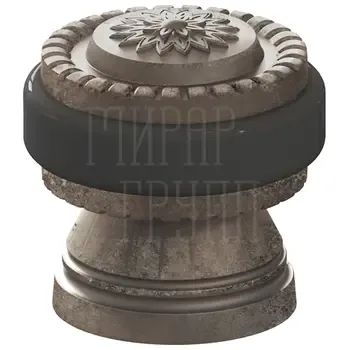 Упор Armadillo (Армадилло) дверной DH062 CL/GOLD-24