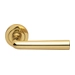 Дверные ручки на розетке Morelli Luxury "Idro", золото