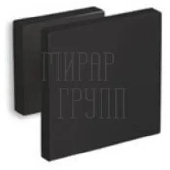 Дверная ручка-кноб Convex 1067 (120 mm/150 mm) матовый черный (150 mm)