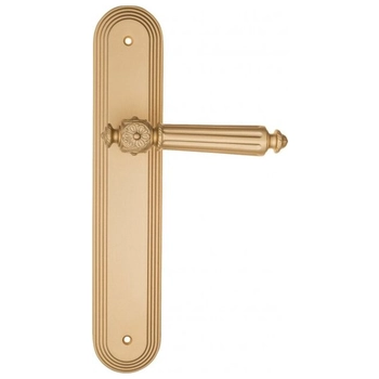 Дверная ручка Fratelli Cattini 'TORCELLO' на планке PL288 матовая латунь