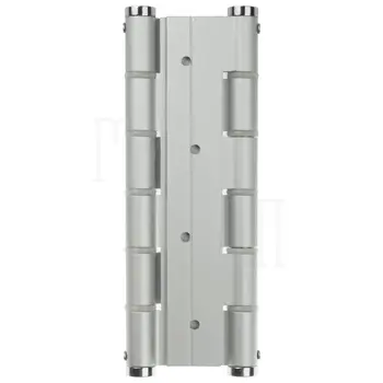 Двойная пружинная(барная) петля Justor 5914 180x133x4 матовый хром