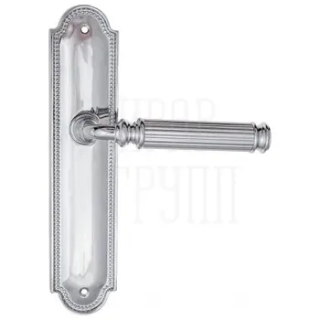 Дверная ручка Fratelli Cattini 'ENCIA' на планке PL248 полированный хром