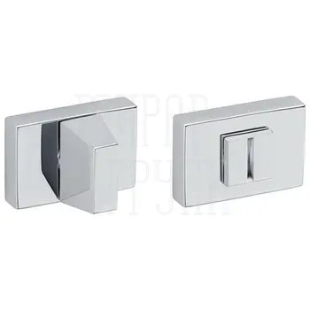 Фиксатор санузловый Tupai 3045 RE на прямоугольном основании полированный хром