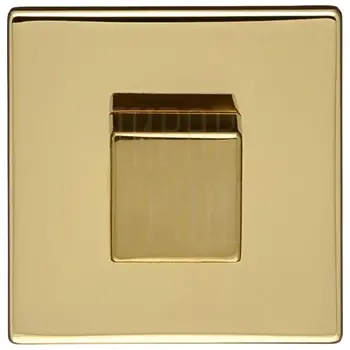 Фиксатор поворотный Extreza Hi-tech SLIM (WC-15) 6 мм полированное золото