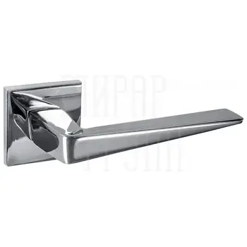 Дверные ручки Puerto (Пуэрто) "Раф", серия SLIM INAL 552-03 (slim) на тонком квадратном основании