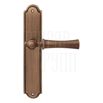 Дверная ручка на планке Melodia 283/458 'Carlo' матовая бронза