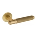 Дверная ручка на круглой розетке Venezia 'EXA ZIG' FSR, французское золото