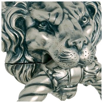 Ручка-гонг Mestre OK 2569 античное серебро