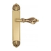 Дверная ручка Venezia "FLORENCE" на планке PL87, французское золото 