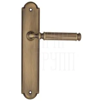Дверная ручка Fratelli Cattini 'ENCIA' на планке PL257 матовая бронза