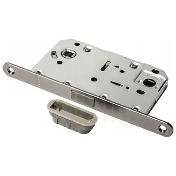 Защелка сантехническая магнитная Renz с пластиковой ответной планкой INLBM 5096 pl