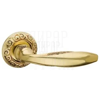 Дверная ручка на розетке Fimet 'Anna' 177 (250F) французское золото