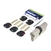 Цилиндровый механизм ключ-ключ Mul-T-Lock (Светофор) Integrator 81 mm (26+10+45), никель + шестерня