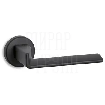 Дверная ручка на розетке Salice Paolo 'Edge' 6140 графит