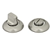 Фиксатор санузловый Palladium R, матовый никель