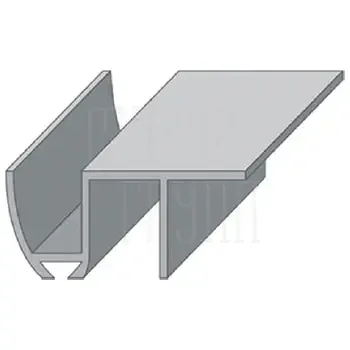 Направляющая НИЖНЯЯ для раздвижных дверей INN