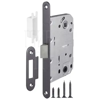 Защелка врезная Fuaro (Фуаро) PLASTIC P96WC-50 графит