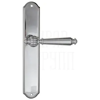 Дверная ручка Fratelli Cattini 'MARANI' на планке PL02 полированный хром