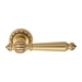 Дверная ручка на розетке Venezia "PELLESTRINA" D2, французское золото