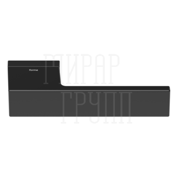Дверная ручка на прямоуг. розетке Forme 295K 'Icon' (Ric) черный