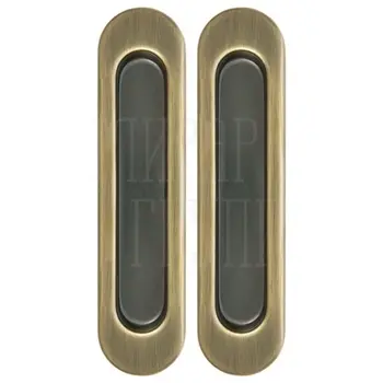Ручка для раздвижных дверей Armadillo SH010 матовая бронза