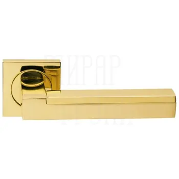 Дверные ручки на розетке Morelli Luxury 'Island' золото