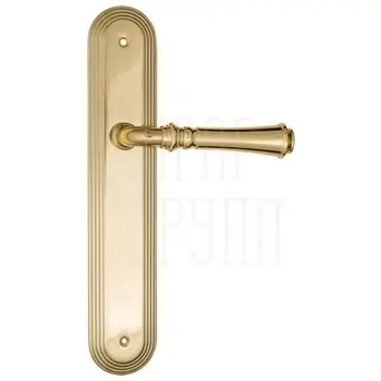 Дверная ручка Fratelli Cattini 'GRACIA' на планке PL288 полированная латунь