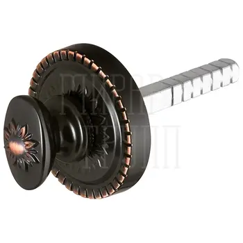 Ручка Armadillo (Армадилло) поворотная BKW8.R.CL55 (BKW8/CL) - 'Ночной сторож' темная медь