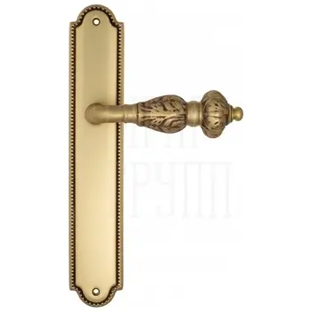Дверная ручка Venezia 'LUCRECIA' на планке PL98 французское золото