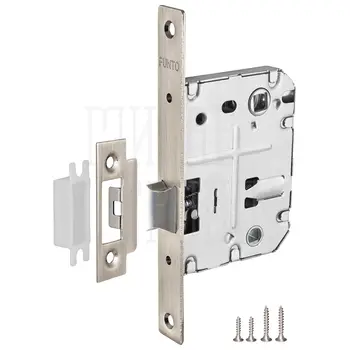 Защелка врезная Punto (Пунто) L72-50 матовый никель