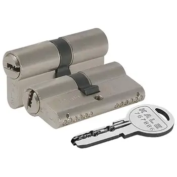 Цилиндровый механизм Kale kilit (Кале килит) 164 SN/80 (30+10+40) mm никель