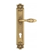 Дверная ручка Venezia 'CASANOVA' на планке PL97, французское золото (cyl)