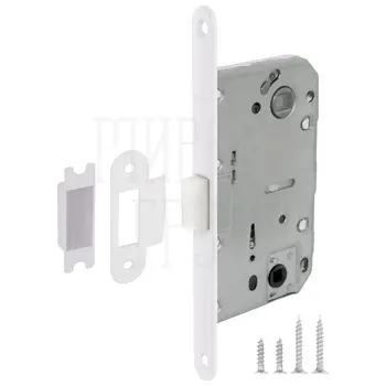 Защелка врезная Fuaro (Фуаро) PLASTIC P96WC-50 белый